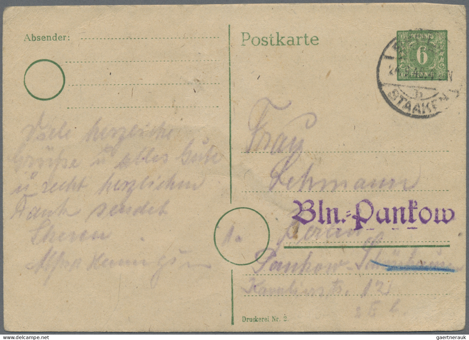 Berlin - Vorläufer: 1945/1948, Umfassende Sammlung Von Ca. 87 Briefen Und Karten - Covers & Documents