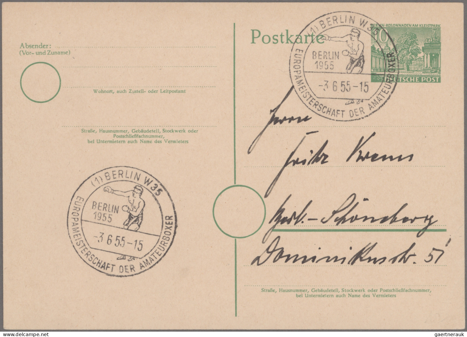 Berlin: 1946/1964, West-Berliner Sonder- Und Maschinenwerbestempel, Saubere Samm - Covers & Documents