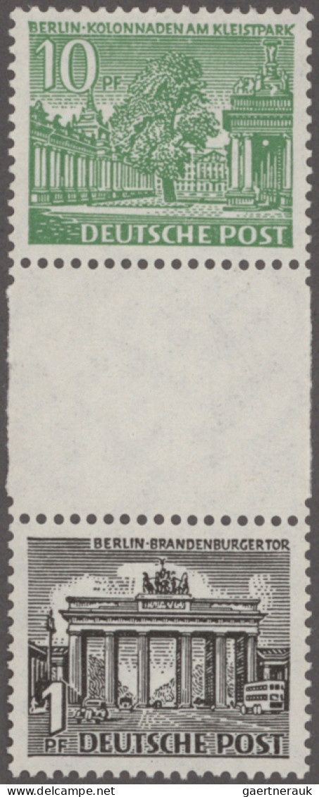 Berlin: 1948/1990, Sammlung postfrisch (teils auch gestempelt) gesammelt mit Blo