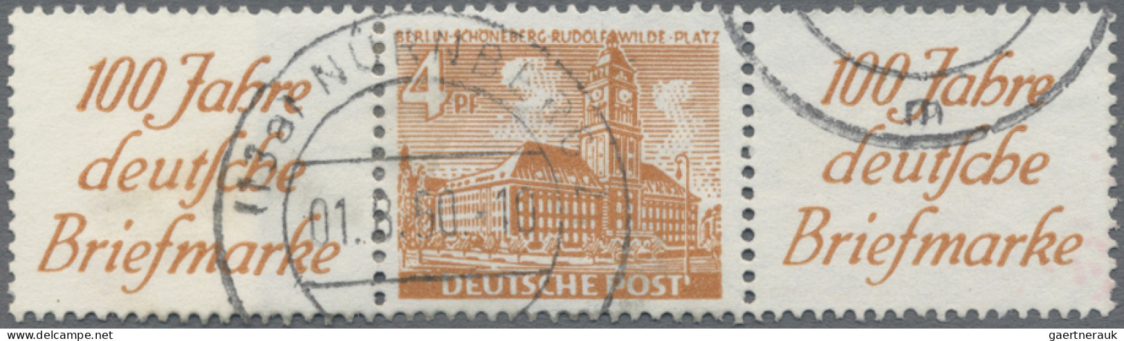 Berlin: 1948/1990, Sammlung postfrisch (teils auch gestempelt) gesammelt mit Blo