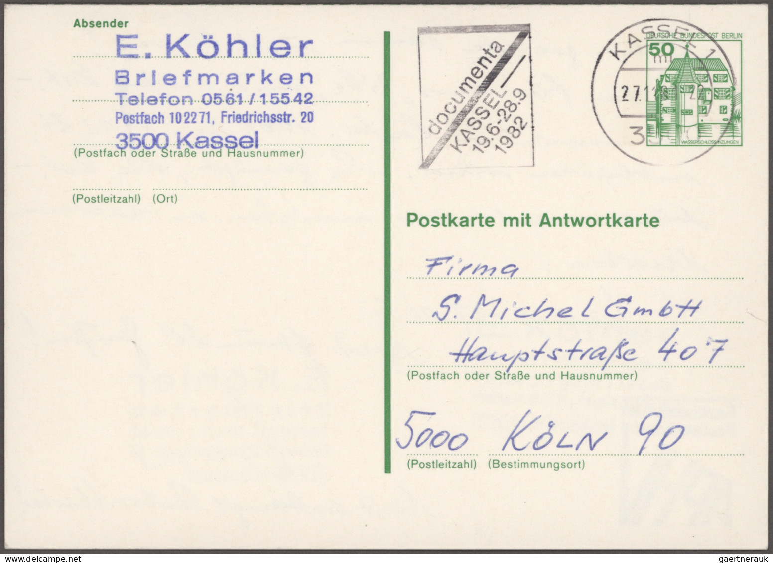 Berlin - Ganzsachen: 1961/1981, Partie Von Ca. 67 Ungebrauchten/gebauchten Ganzs - Sonstige & Ohne Zuordnung
