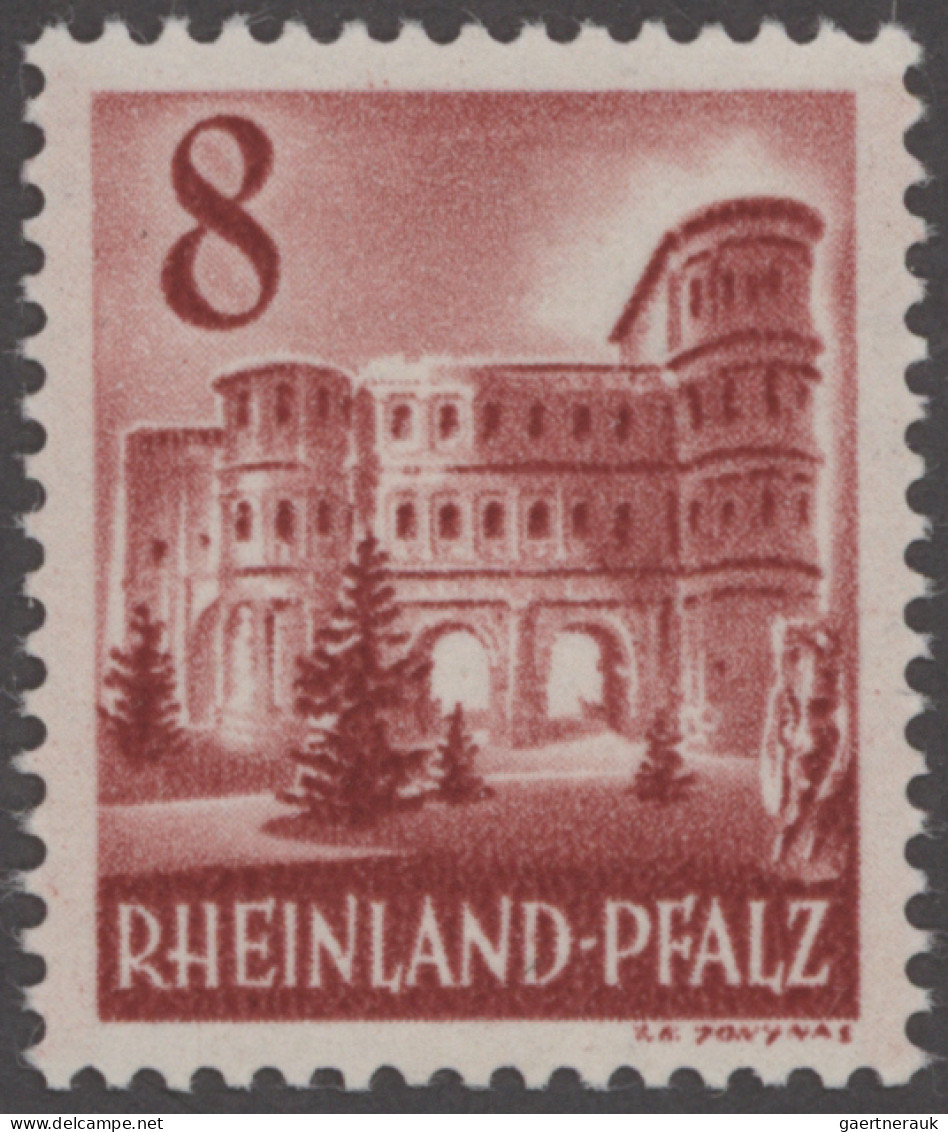 Französische Zone: 1945/1949, Sammlung Baden, Rheinland-Pfalz Und Württemberg Vi - Autres & Non Classés