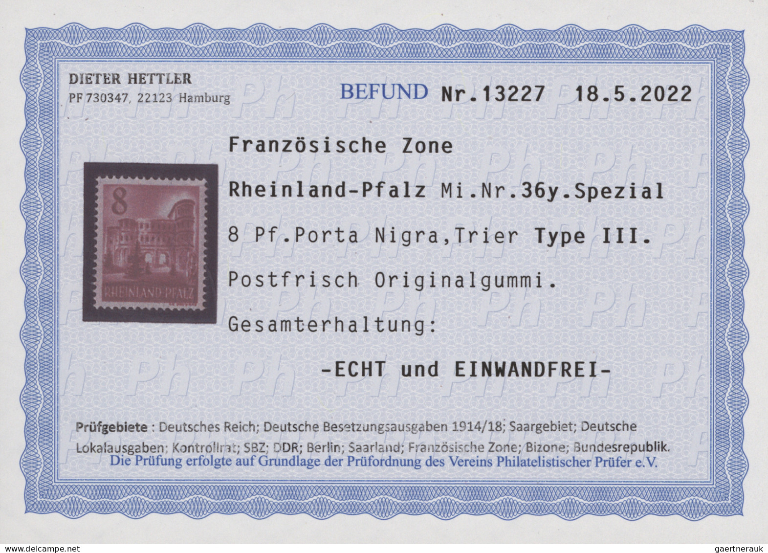 Französische Zone: 1945/1949, Sammlung Baden, Rheinland-Pfalz Und Württemberg Vi - Altri & Non Classificati