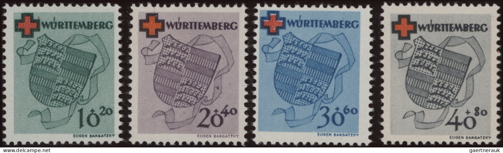 Französische Zone: 1945/1949, Sammlung Baden, Rheinland-Pfalz und Württemberg vi