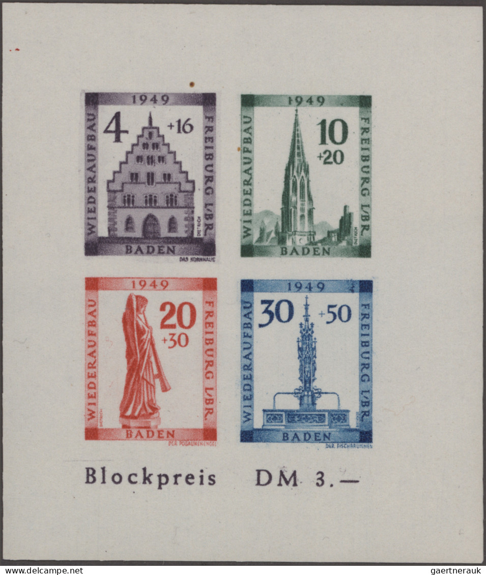 Französische Zone: 1945/1949, Sammlung Baden, Rheinland-Pfalz und Württemberg vi