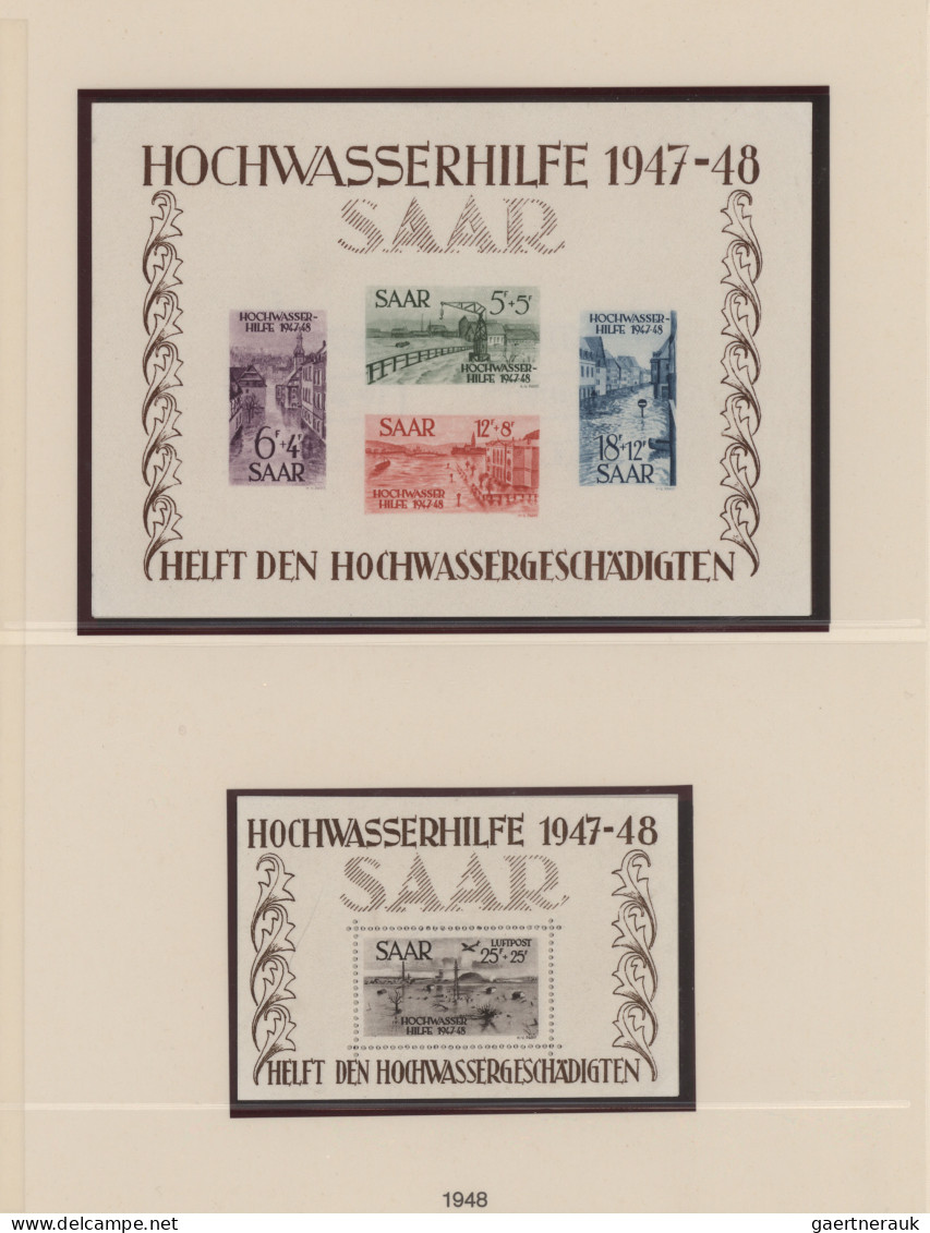 Saarland Und OPD Saarbrücken: 1920/1959, Alt- Und Neusaar, Oft Parallel In Beide - Otros & Sin Clasificación