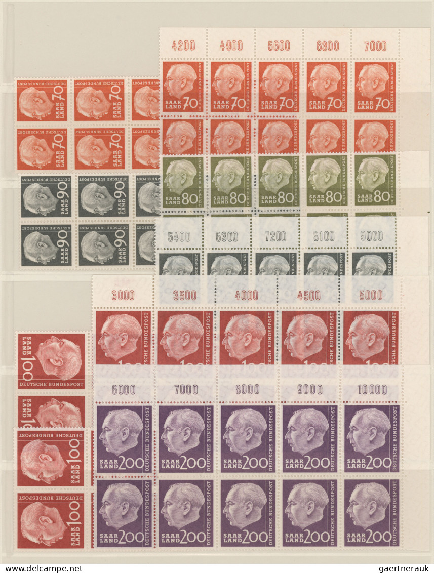 Saarland und OPD Saarbrücken: 1920/1959, Alt- und Neusaar, oft parallel in beide