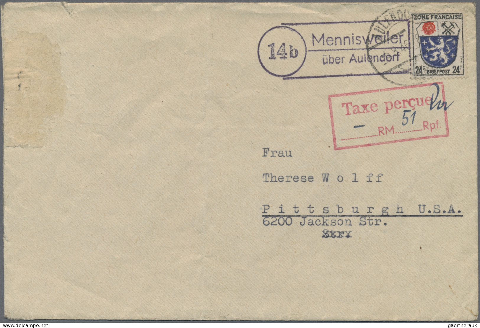 Bundesrepublik Deutschland: 1945/1968, umfangreicher Bestand von ca. 525 Briefen