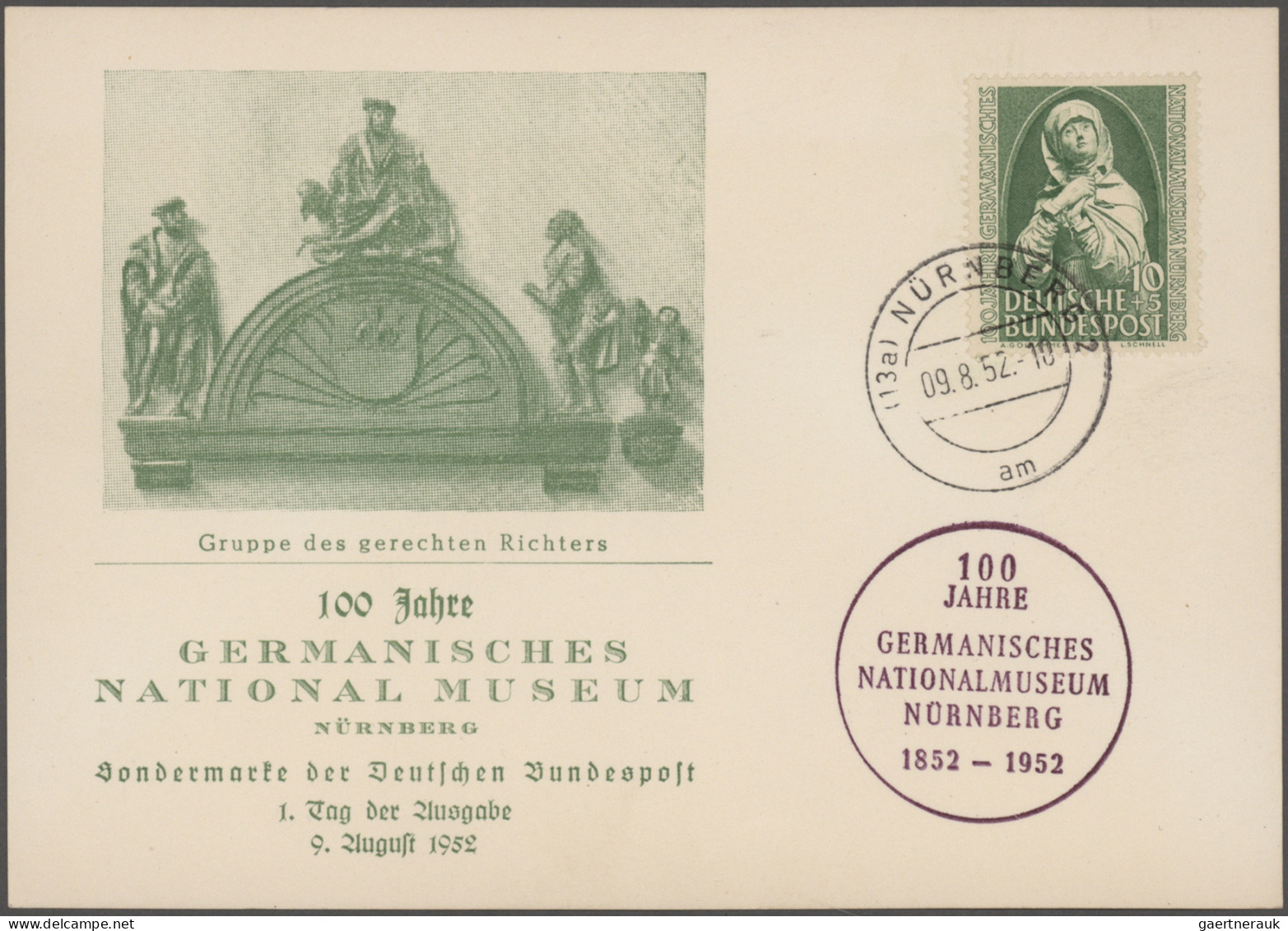 Bundesrepublik Deutschland: 1949/1959 (ca.), Umfangreicher FDC-Posten, Fast Nur - Colecciones