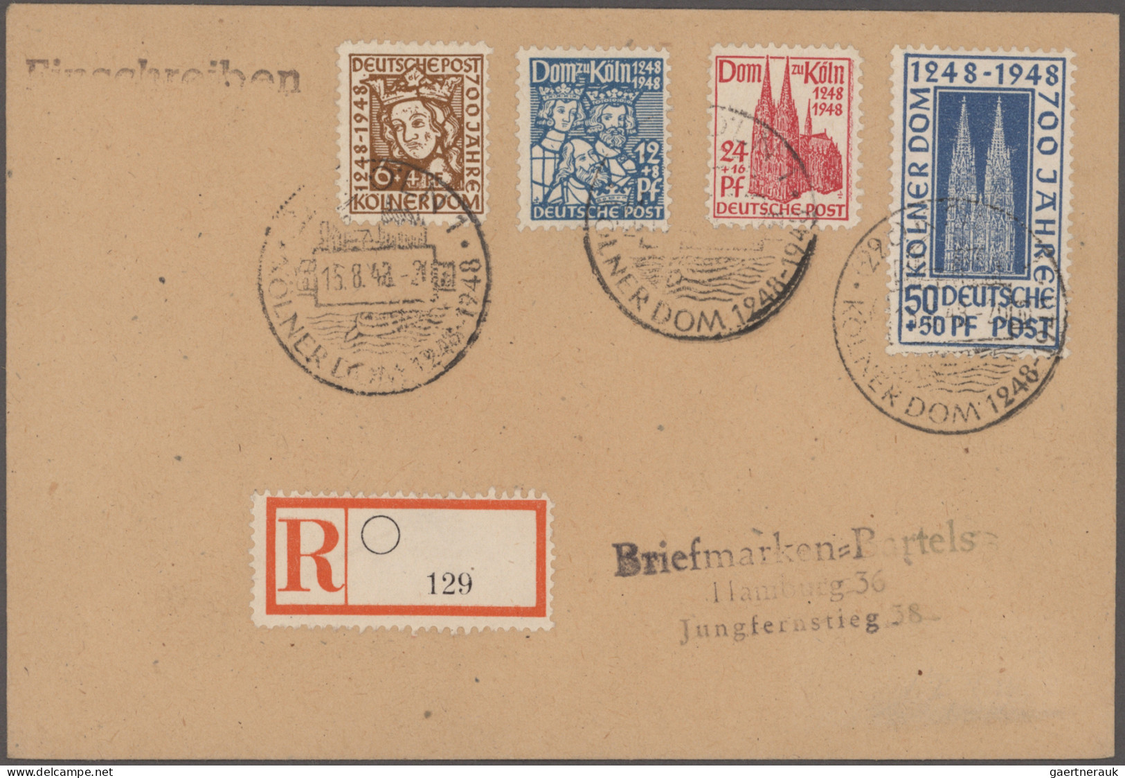 Bundesrepublik Deutschland: 1949/1965, Zweibändige FDC-Sammlung Mit Den Guten An - Verzamelingen