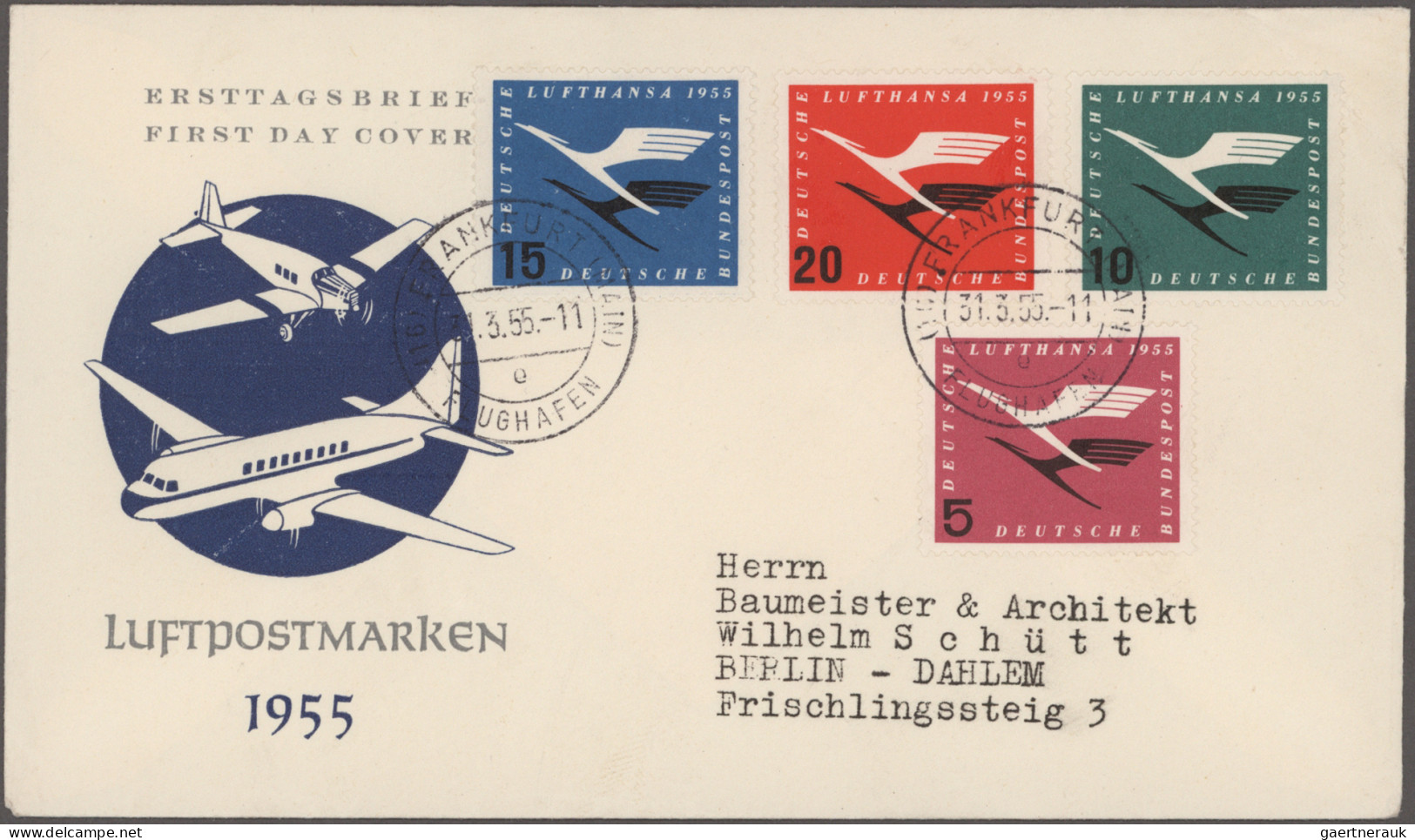 Bundesrepublik Deutschland: 1949/1965, Zweibändige FDC-Sammlung Mit Den Guten An - Verzamelingen