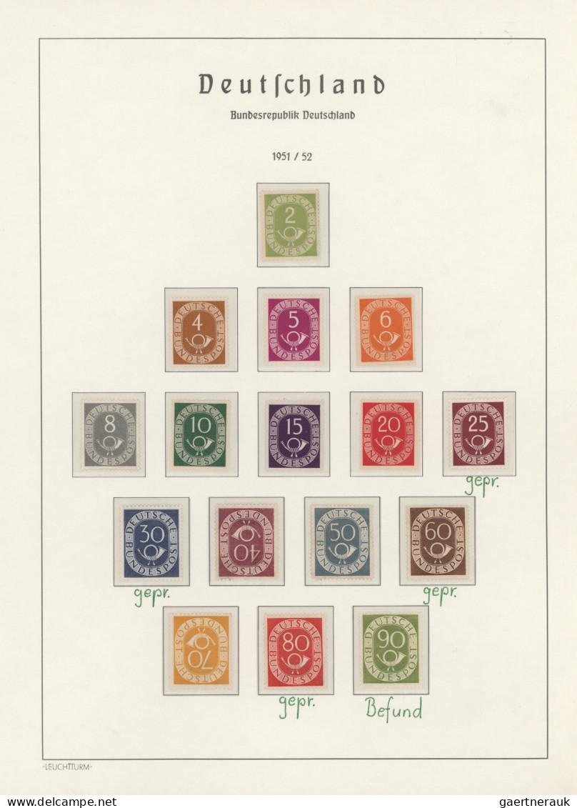 Bundesrepublik Deutschland: 1949/1979, Komplette Postfrische Sammlung In Einem L - Sammlungen