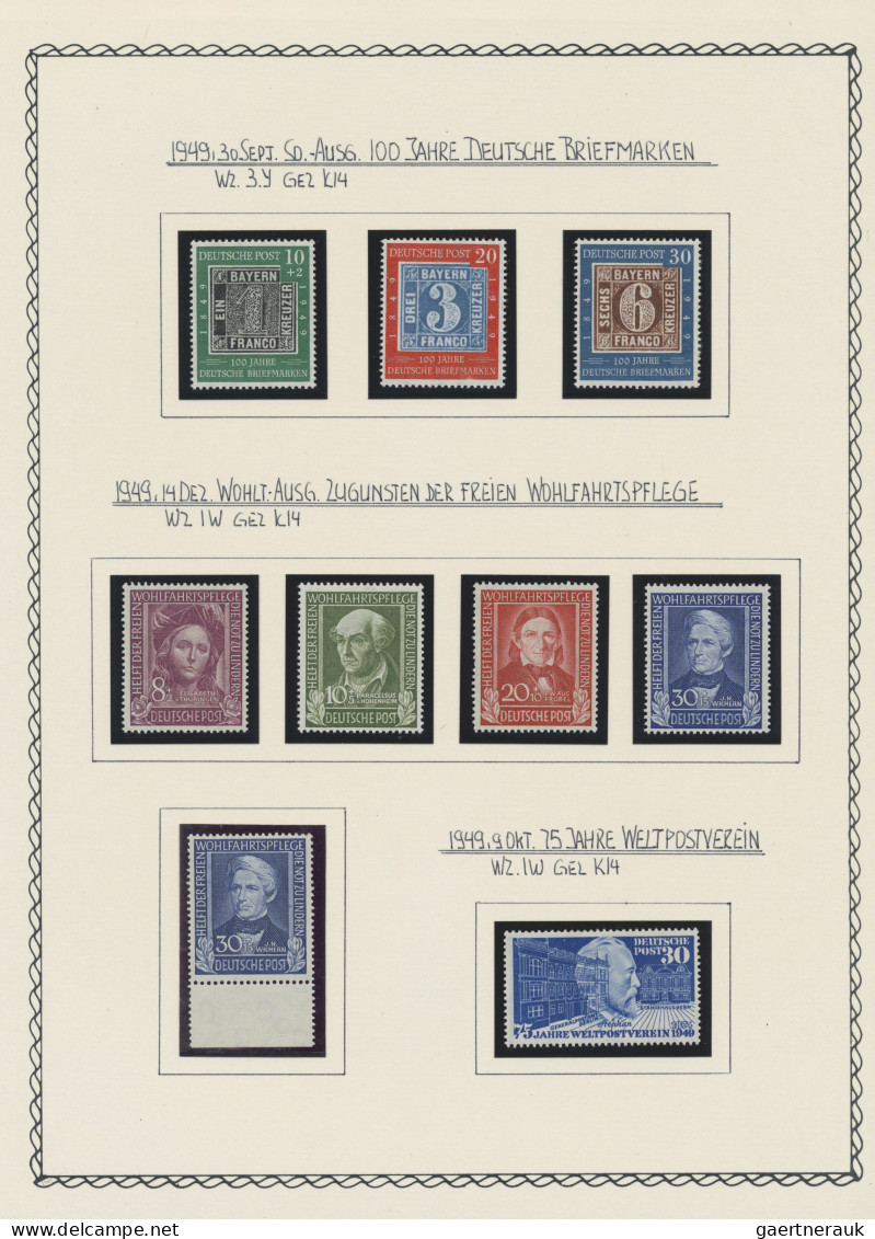 Bundesrepublik Deutschland: 1949/1983, Saubere, Parallel Geführte Sammlung Auf S - Collections