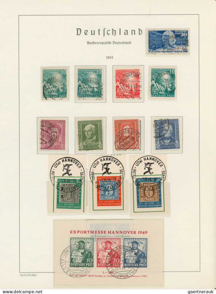 Bundesrepublik Deutschland: 1949/1984, Außergewöhnlich Schön Gestempelte Sammlun - Sammlungen