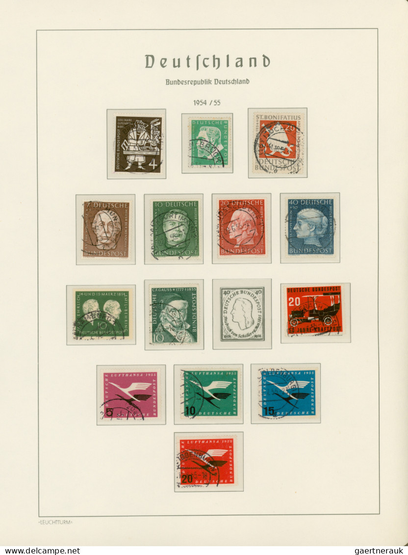 Bundesrepublik Deutschland: 1949/1984, Außergewöhnlich Schön Gestempelte Sammlun - Collections