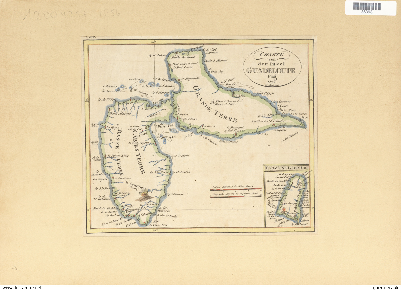 Landkarten und Stiche: 1580/1820 (ca). Bestand von über 130 alten Landkarten, me