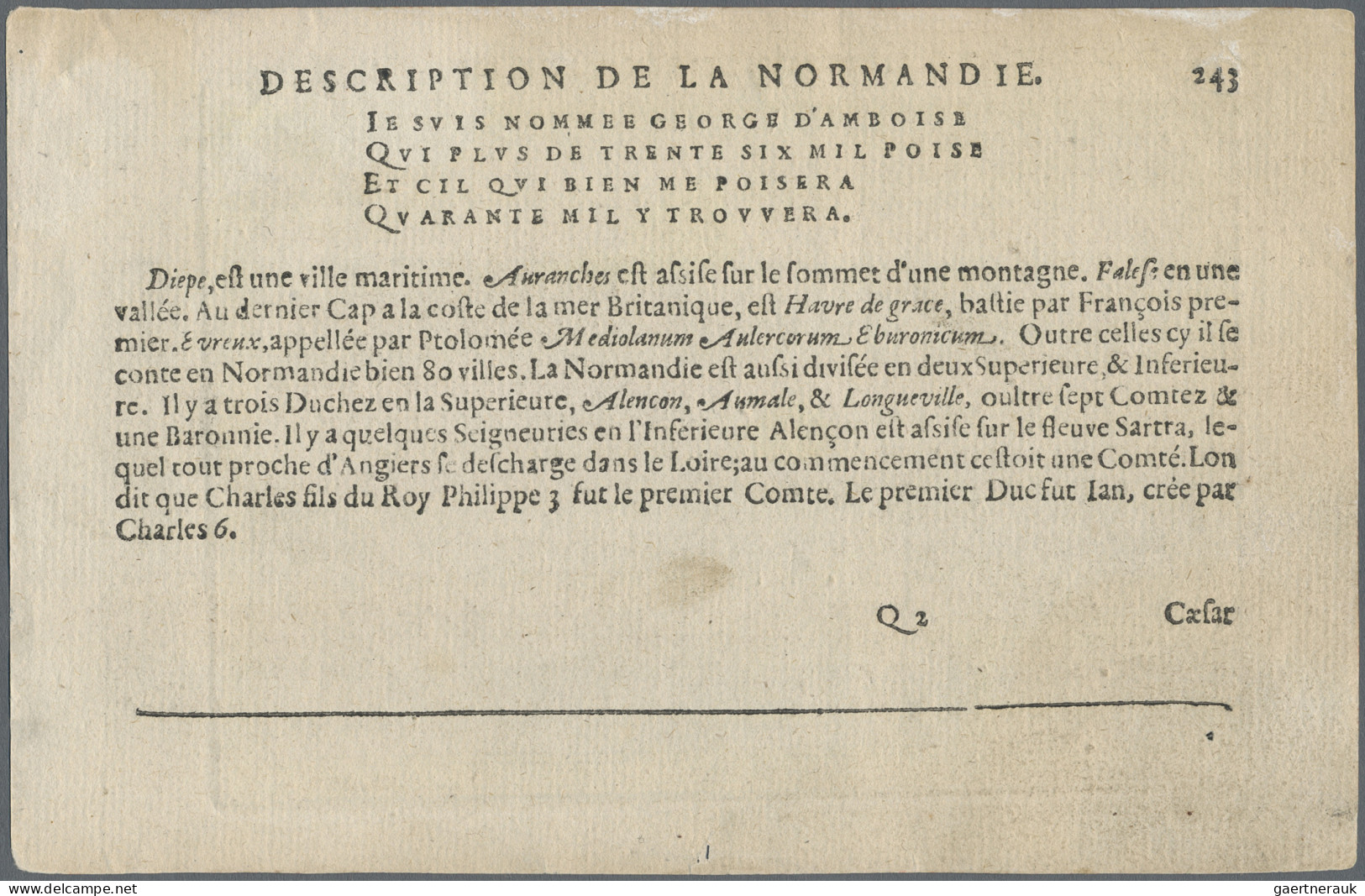 Landkarten und Stiche: 1580/1820 (ca). Bestand von über 130 alten Landkarten, me