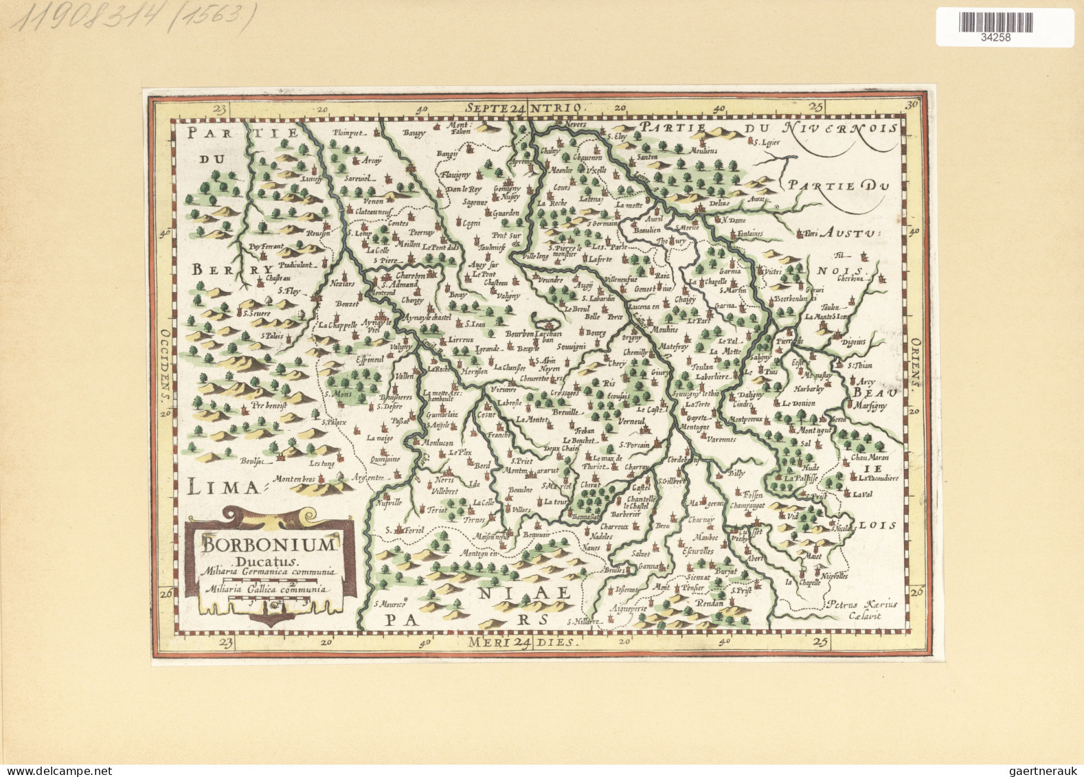 Landkarten und Stiche: 1580/1820 (ca). Bestand von über 130 alten Landkarten, me