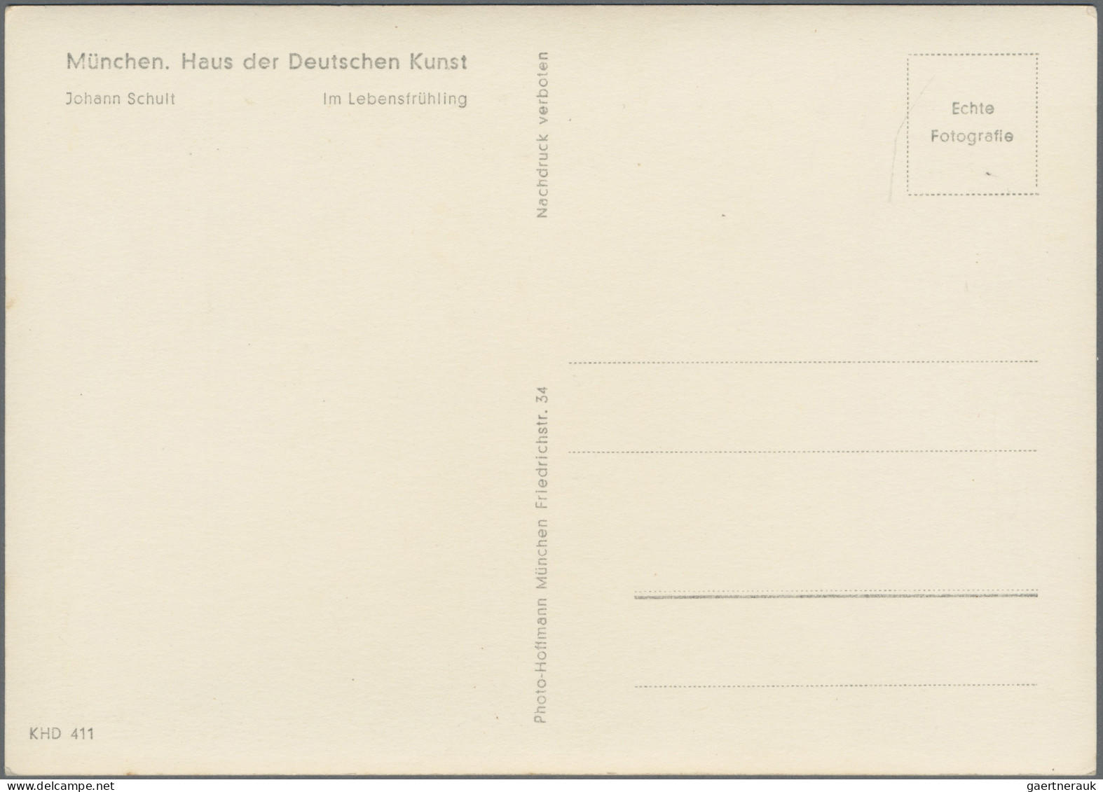 Ansichtskarten: Propaganda: 1934/1939, Schachtel mit über 40 Propagandakarten II