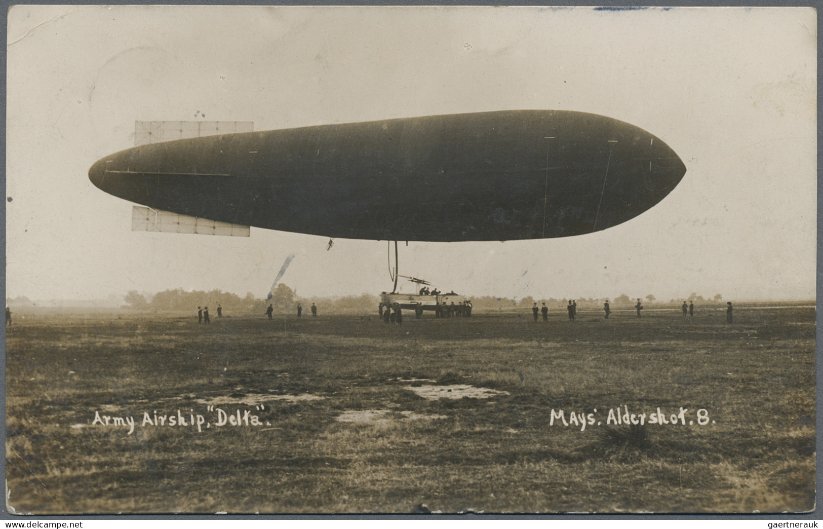 Ansichtskarten: Motive: ZEPPELIN: Amazing Group Of Ca. 177 Zeppelin Postcards Mo - Autres & Non Classés