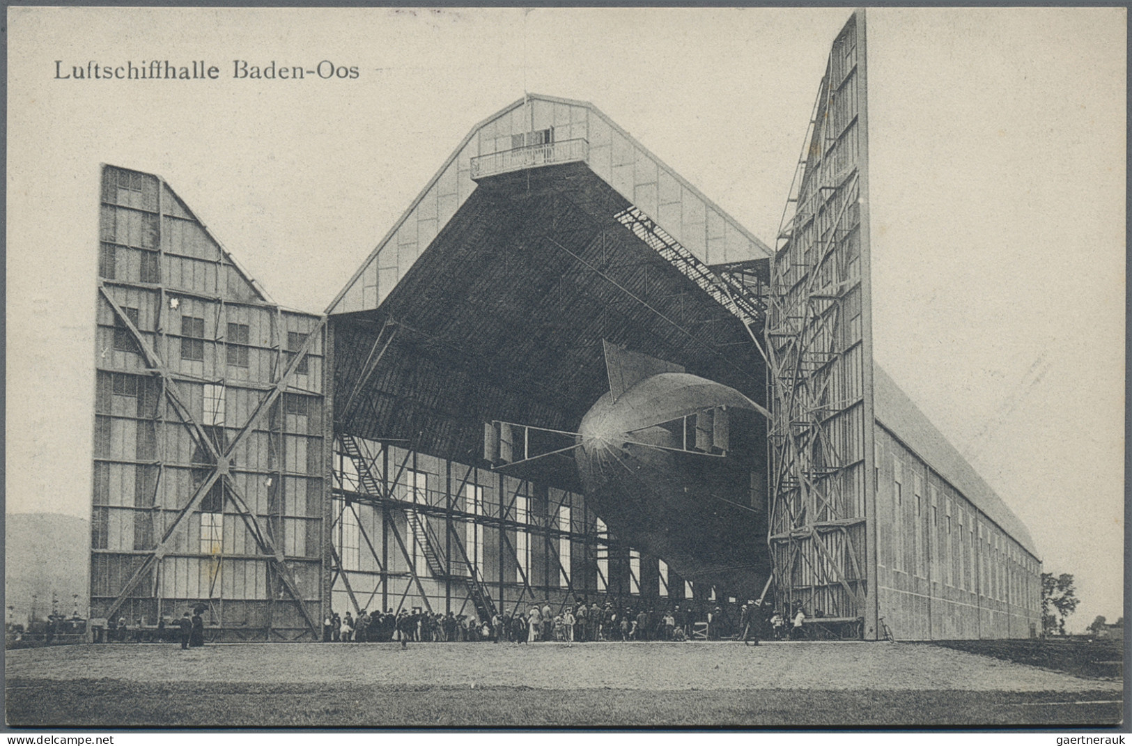 Ansichtskarten: Motive: ZEPPELIN: Ca 185 Zeppelin postcards and a few photos, wi