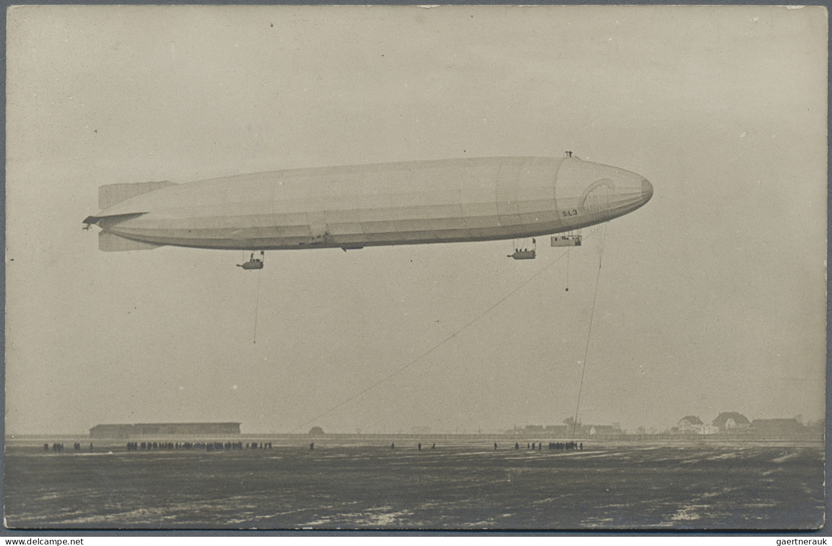 Ansichtskarten: Motive: ZEPPELIN: Over 140 Zeppelin Postcards, Mostly Real Photo - Andere & Zonder Classificatie