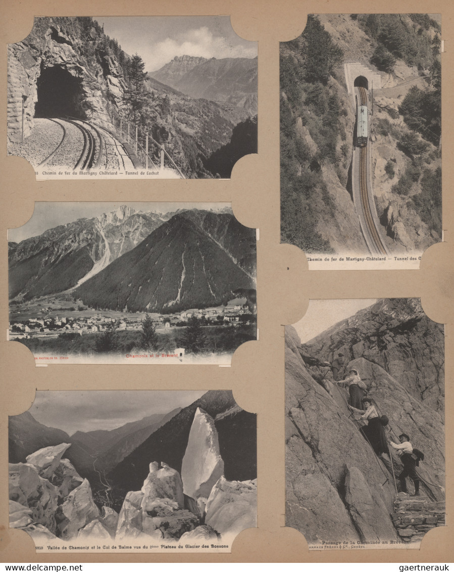 Ansichtskarten: Alle Welt: 1900, EUROPA: Altes Kartenalbum Mit über 650 Ansichts - World