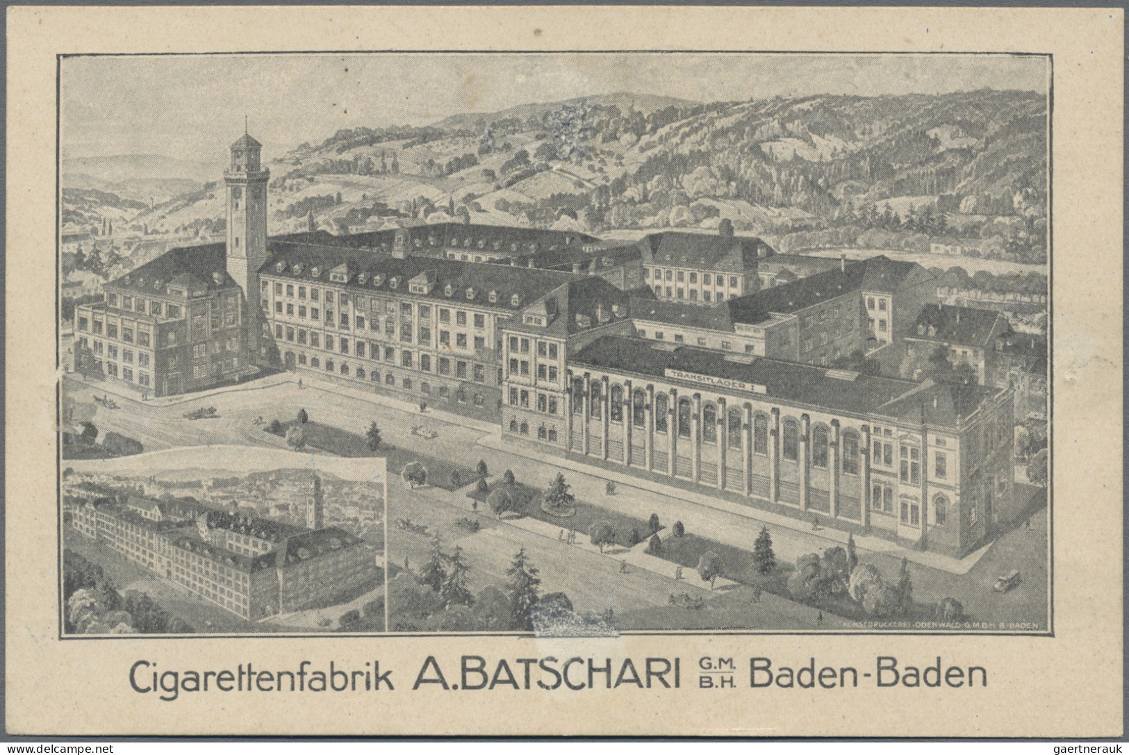 Ansichtskarten: Baden-Württemberg: 1895/1940 (ca.), BADEN-BADEN, Partie Von Ca. - Other & Unclassified