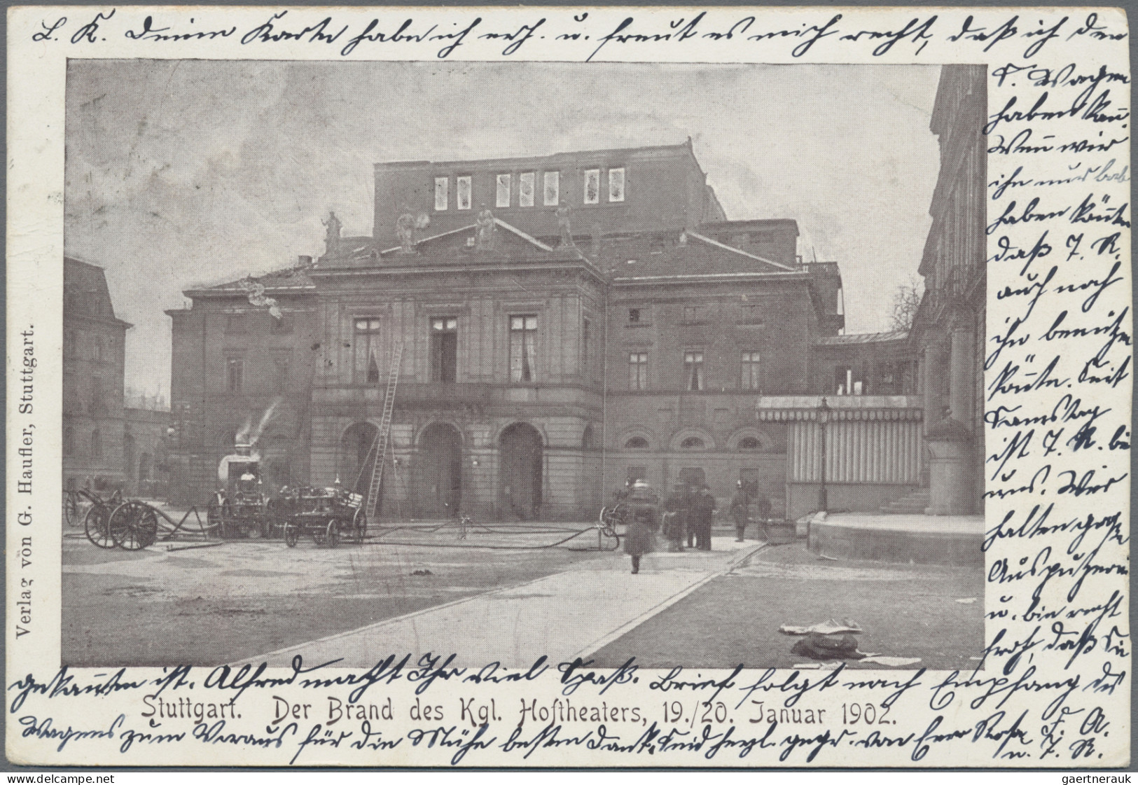 Ansichtskarten: Baden-Württemberg: 1896/1950 (ca.), vielseitige Partie von ca. 2