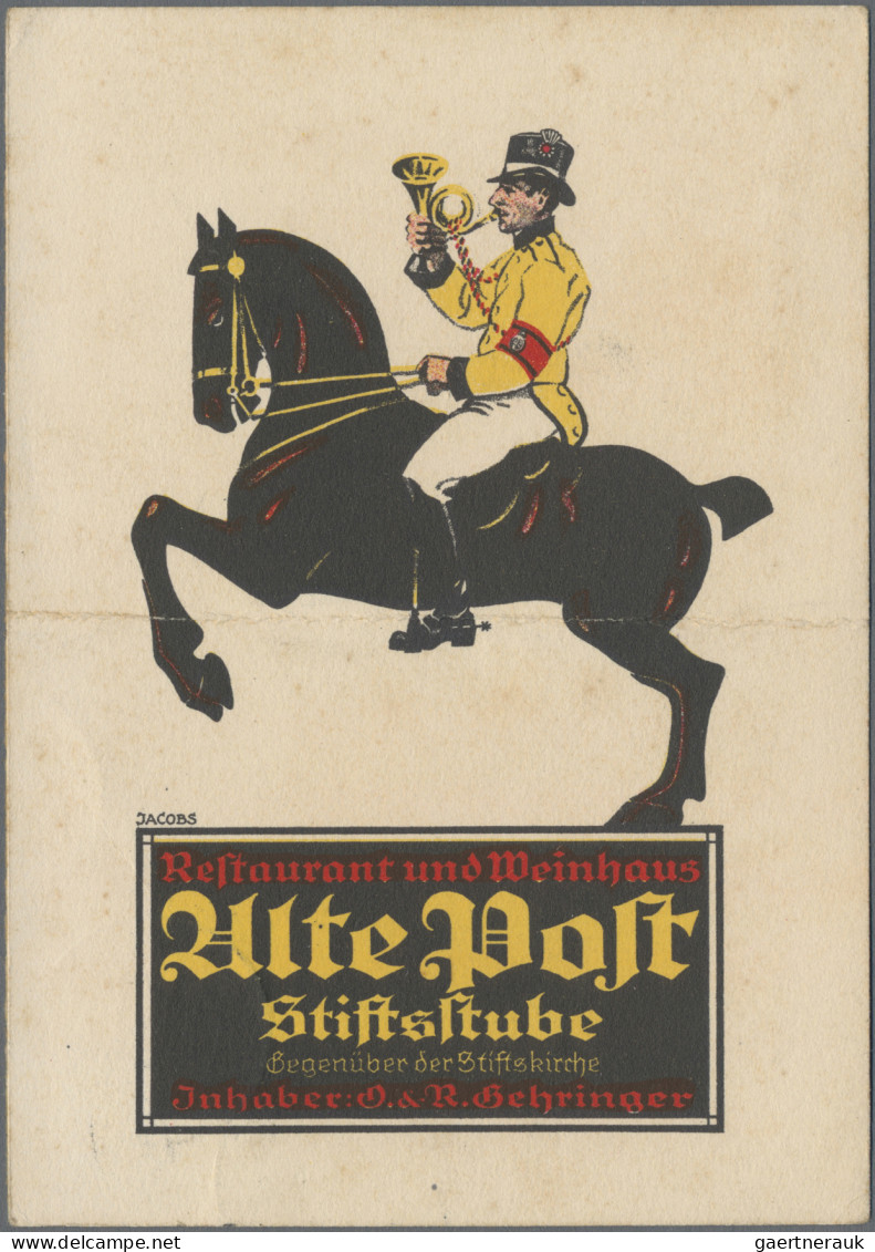 Ansichtskarten: Baden-Württemberg: 1896/1950 (ca.), vielseitige Partie von ca. 2