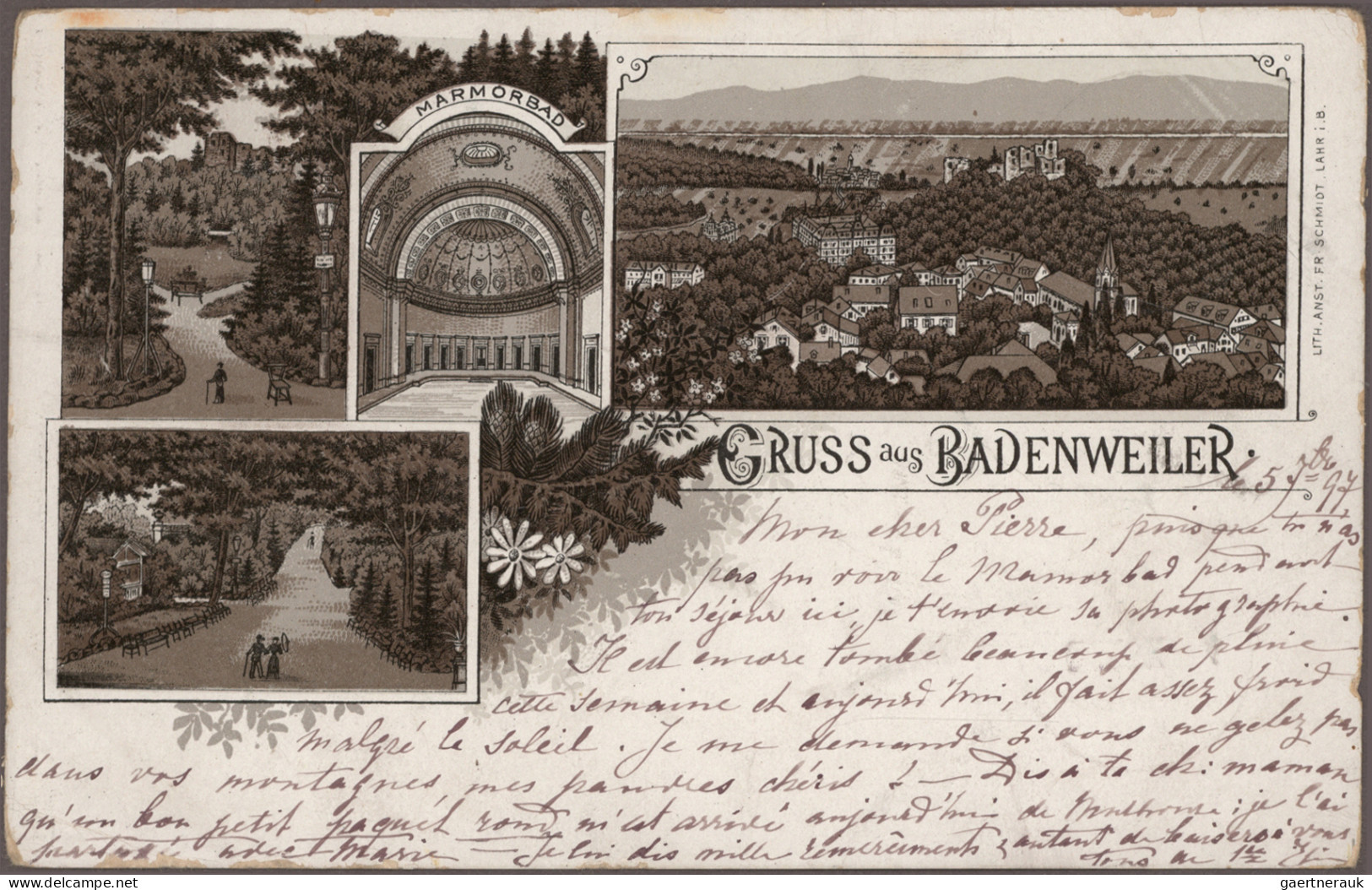 Ansichtskarten: Baden-Württemberg: BADEN-WÜRTTEMBERG, fantastischer Posten von c