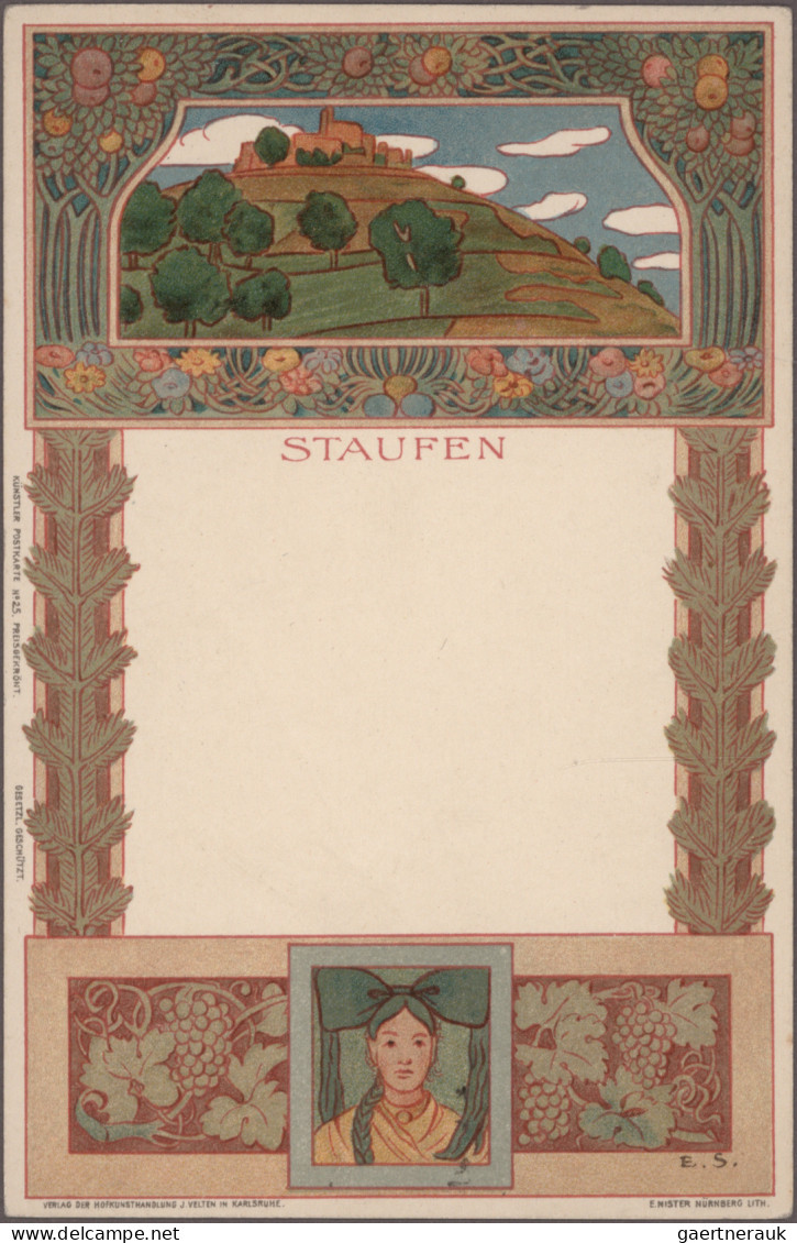 Ansichtskarten: Baden-Württemberg: SCHWARZWALD, Partie von ca. 60 alten Ansichts