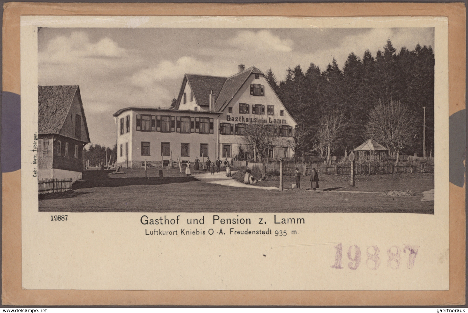 Ansichtskarten: Baden-Württemberg: SCHWARZWALD, Partie von ca. 60 alten Ansichts