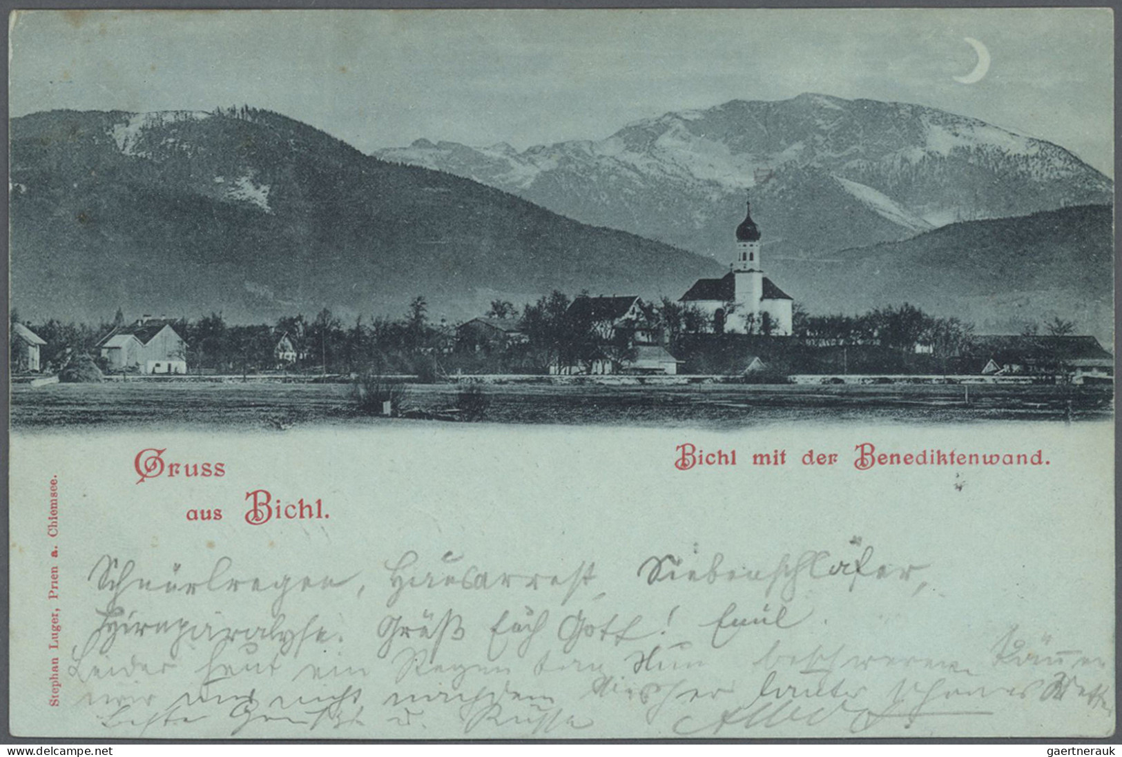 Ansichtskarten: Bayern: BAD TÖLZ und Umgebung (alte PLZ 817), mit u.a. Jachenau,