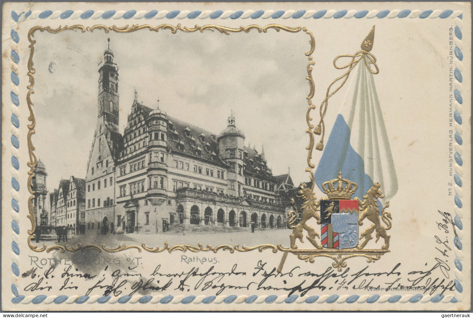 Ansichtskarten: Bayern: BAYERN, Umfangreicher Posten Von Ca. 670 Alten Ansichtsk - Autres & Non Classés