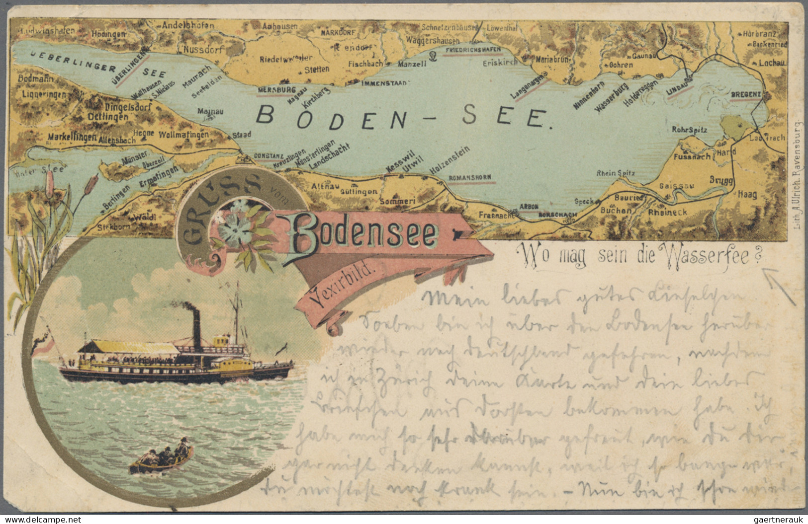 Ansichtskarten: Bayern: BAYERN, umfangreicher Posten von ca. 670 alten Ansichtsk
