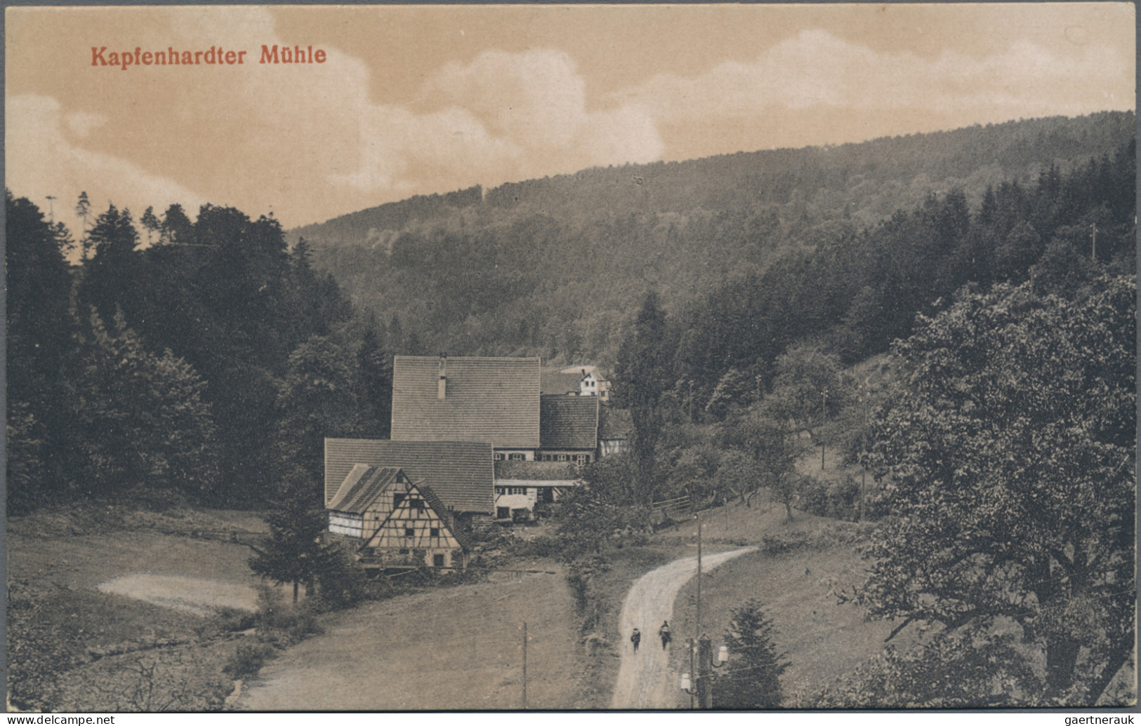 Ansichtskarten: 1900/1980 Ca., Ansichtskarten Lot Mit Einigen Hundert Karten, Da - 500 Postales Min.