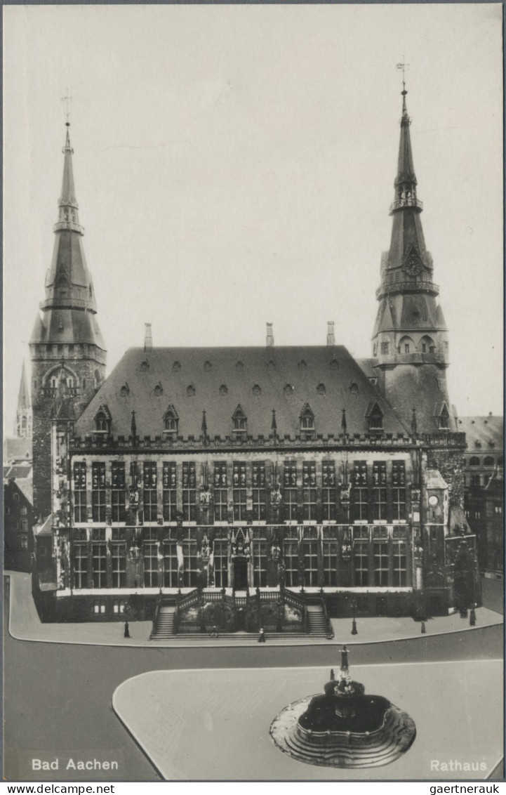 Ansichtskarten: 1900 - 1945 (ca.), 160 Ansichtskarten, Bunte Mischung Von Stadta - 500 Postcards Min.