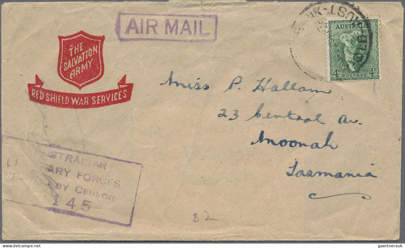 Australia: 1930's/1960's Ca.: 29 Covers, Postcards And Postal Stationery Items F - Collections