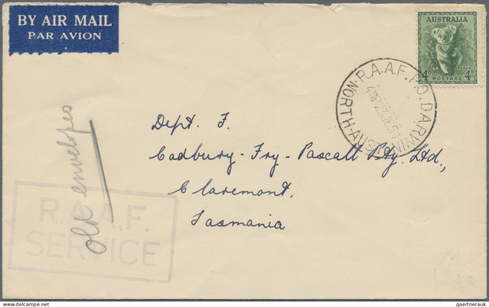 Australia: 1939/1951, Covers (27) With AAPO, AIFFPO, FPO, HM Ship, RAAF Ec. Mili - Sammlungen