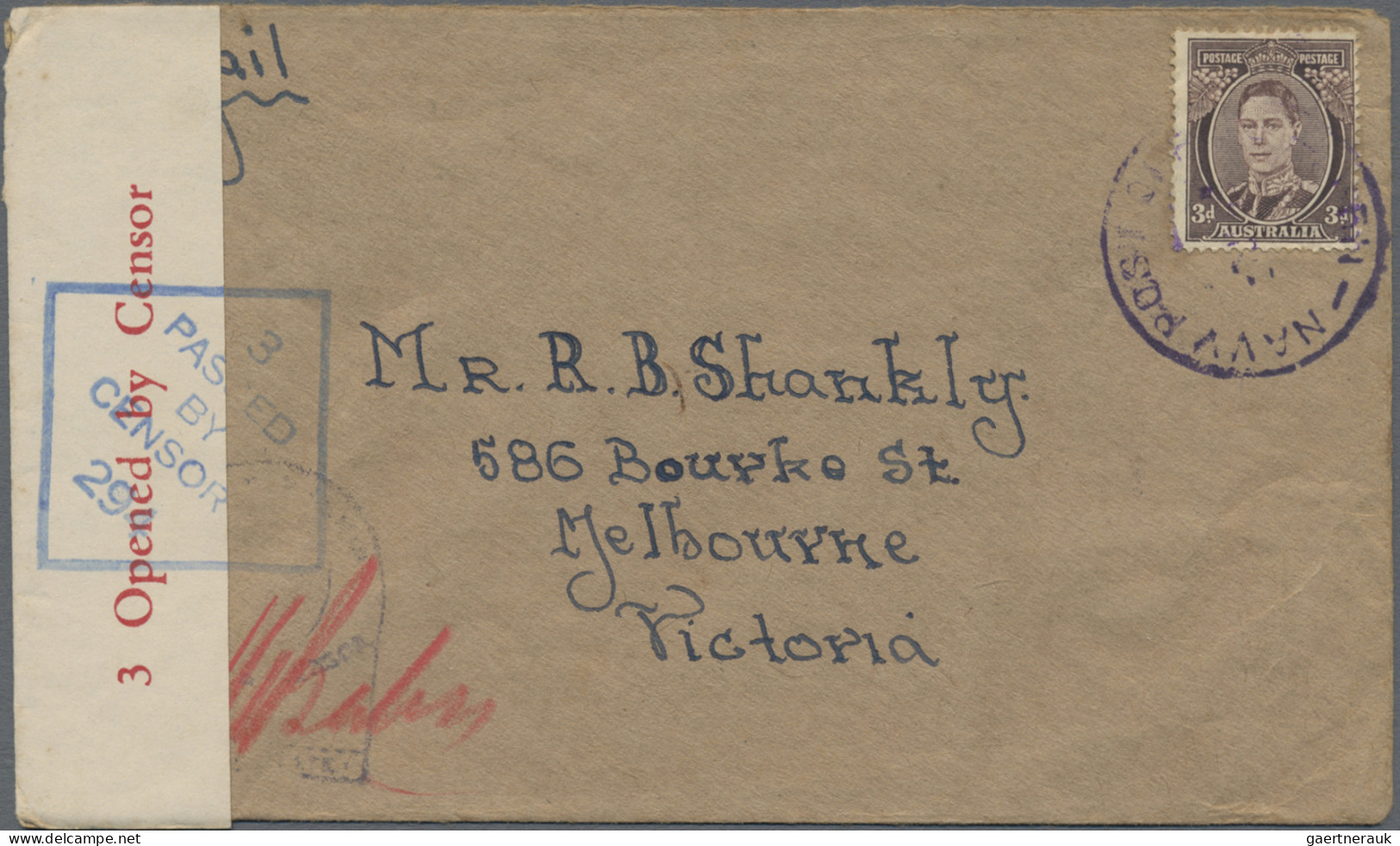 Australia: 1939/1951, covers (27) with AAPO, AIFFPO, FPO, HM ship, RAAF ec. mili