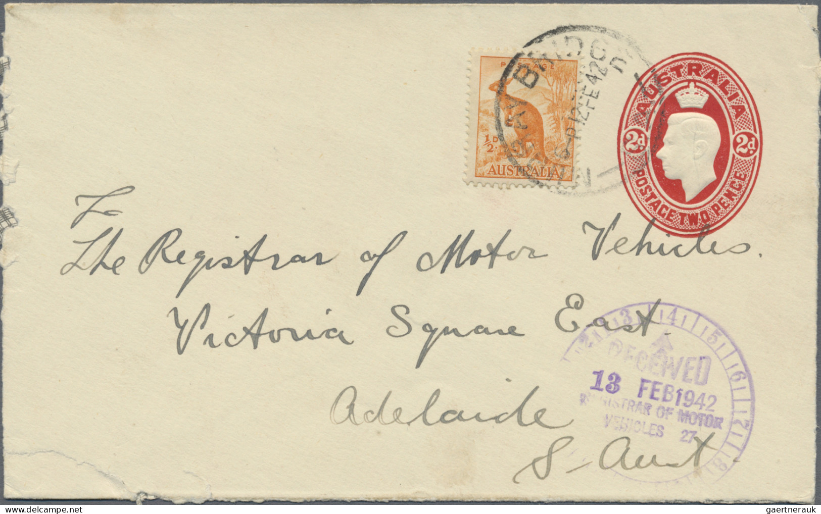 Australia - Postal Stationery: 1920/1980 (ca.), Australia+some Area, Balance Of - Ganzsachen