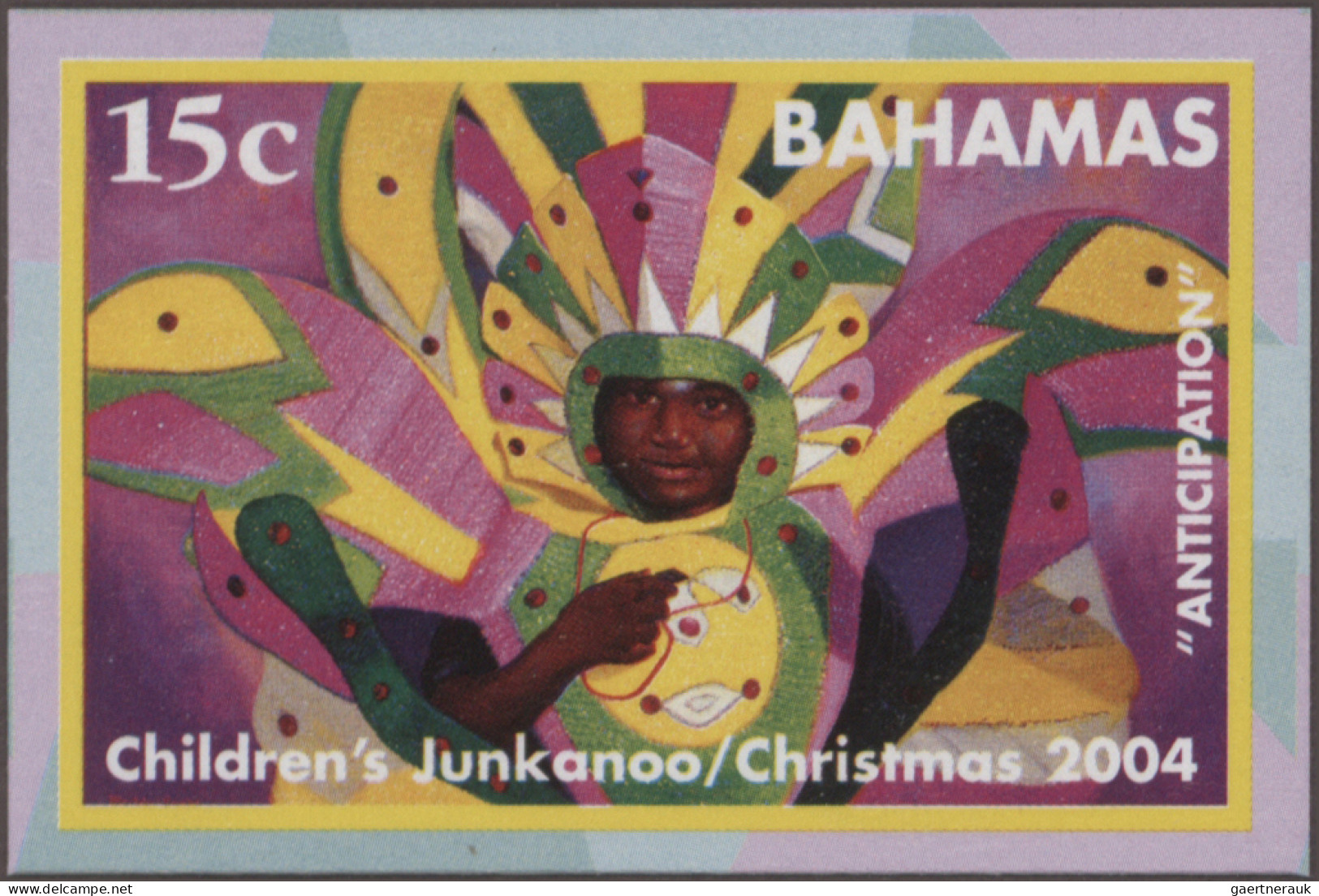 Bahamas: 1999/2008. Collection Containing 1443 IMPERFORATE Stamps (inclusive Som - Bahamas (1973-...)