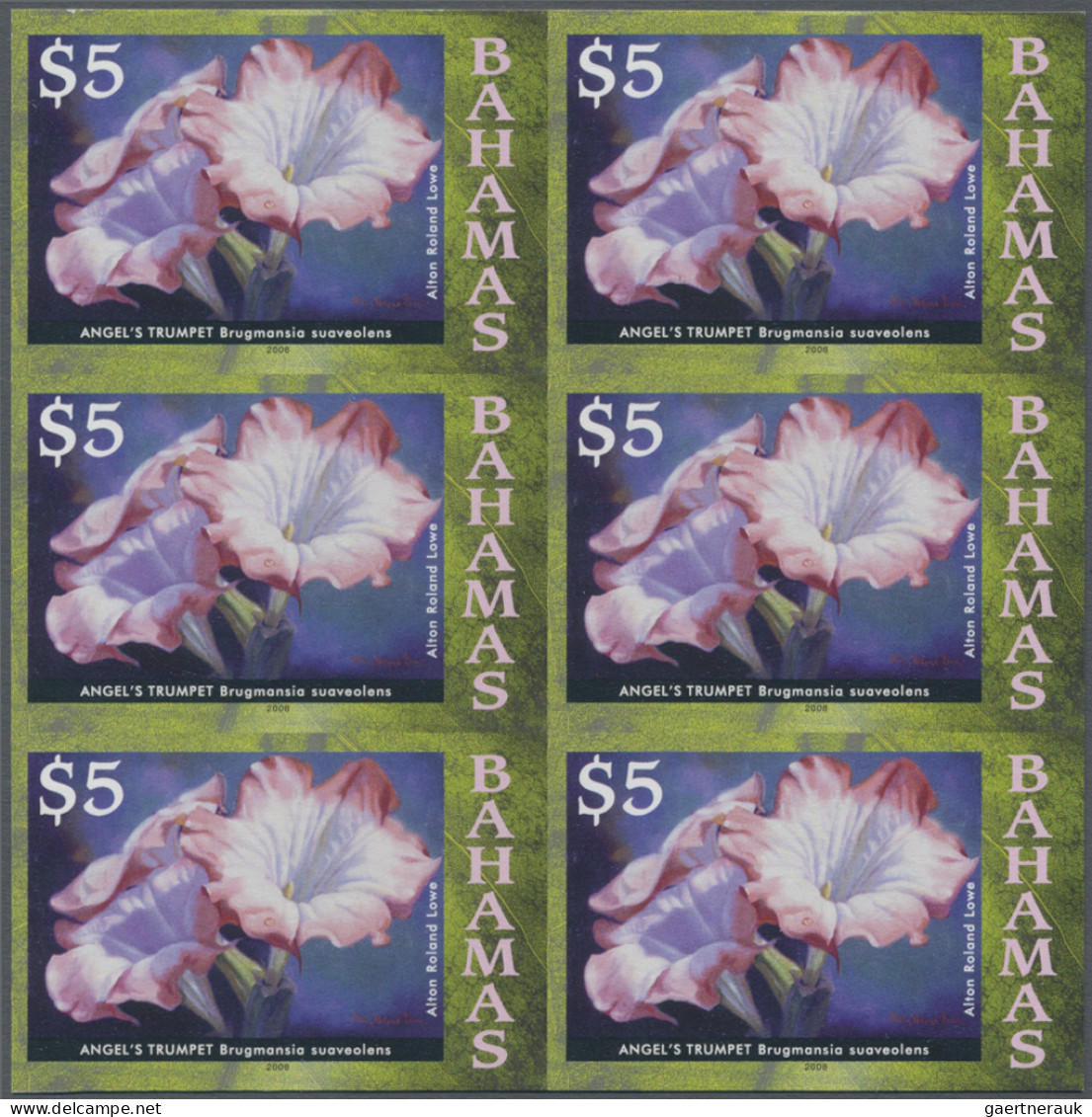 Bahamas: 1999/2013. Collection Containing 2956 IMPERFORATE Stamps And 34 IMPERFO - Bahama's (1973-...)