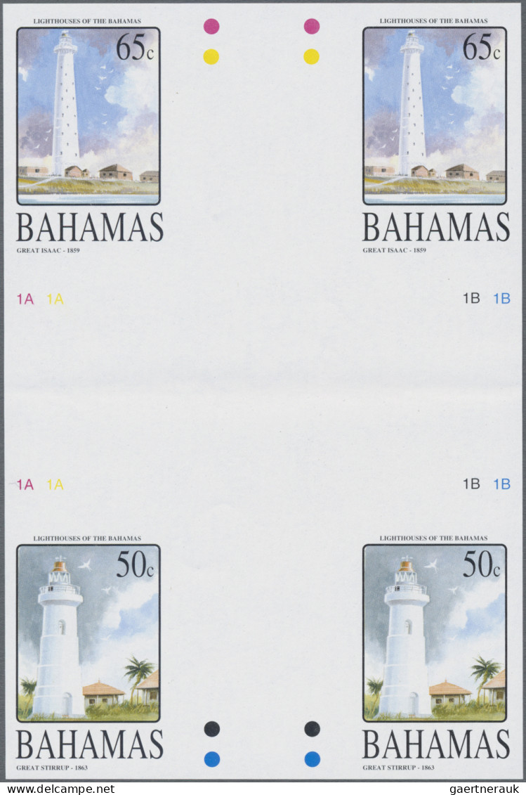 Bahamas: 2002/2006. Collection containing 1236 IMPERFORATE stamps (inclusive som