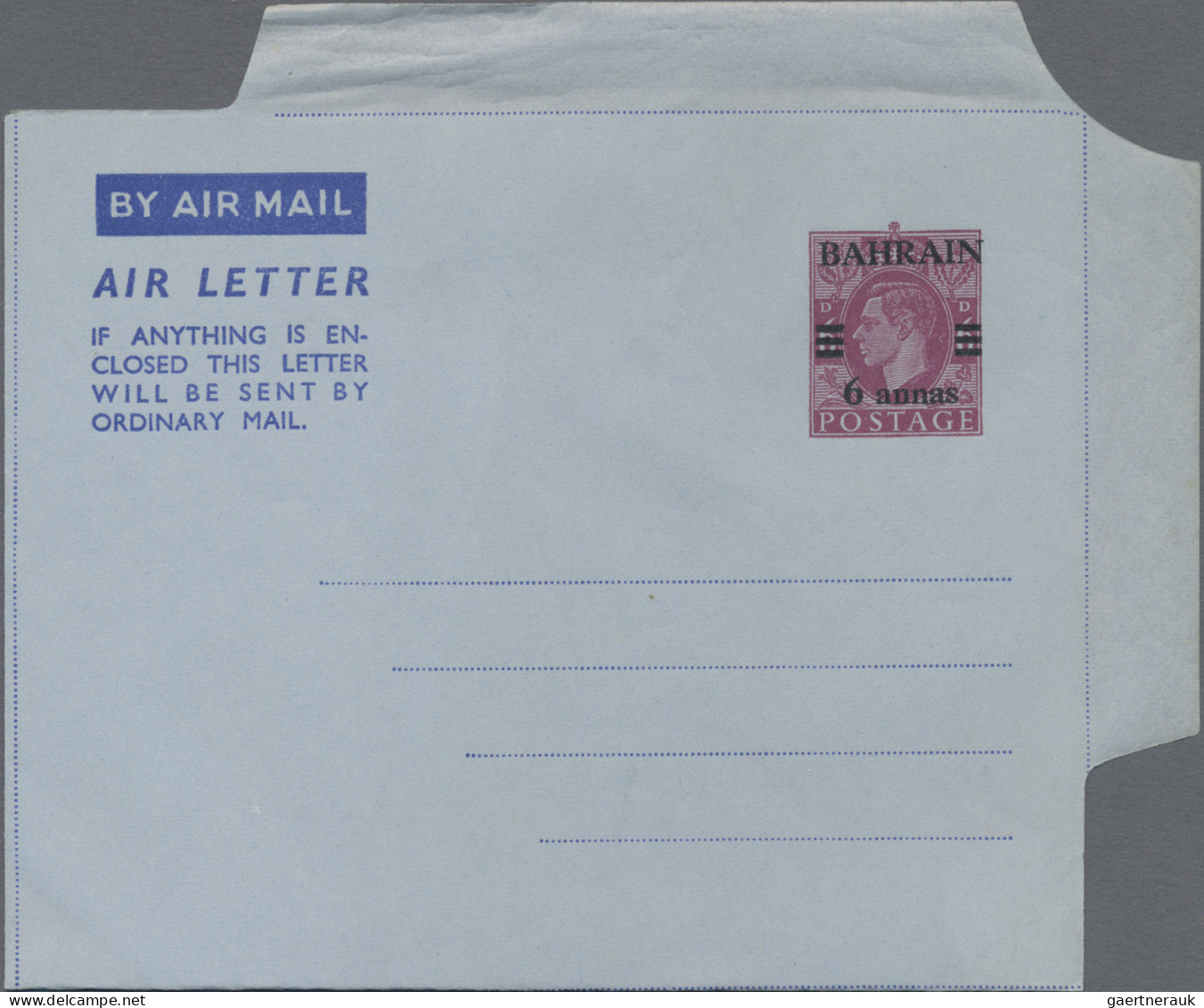 Bahrain - Postal Stationery: 1950/1990 (ca.), Air Letters (26) Mint And Used/cto - Bahrein (1965-...)