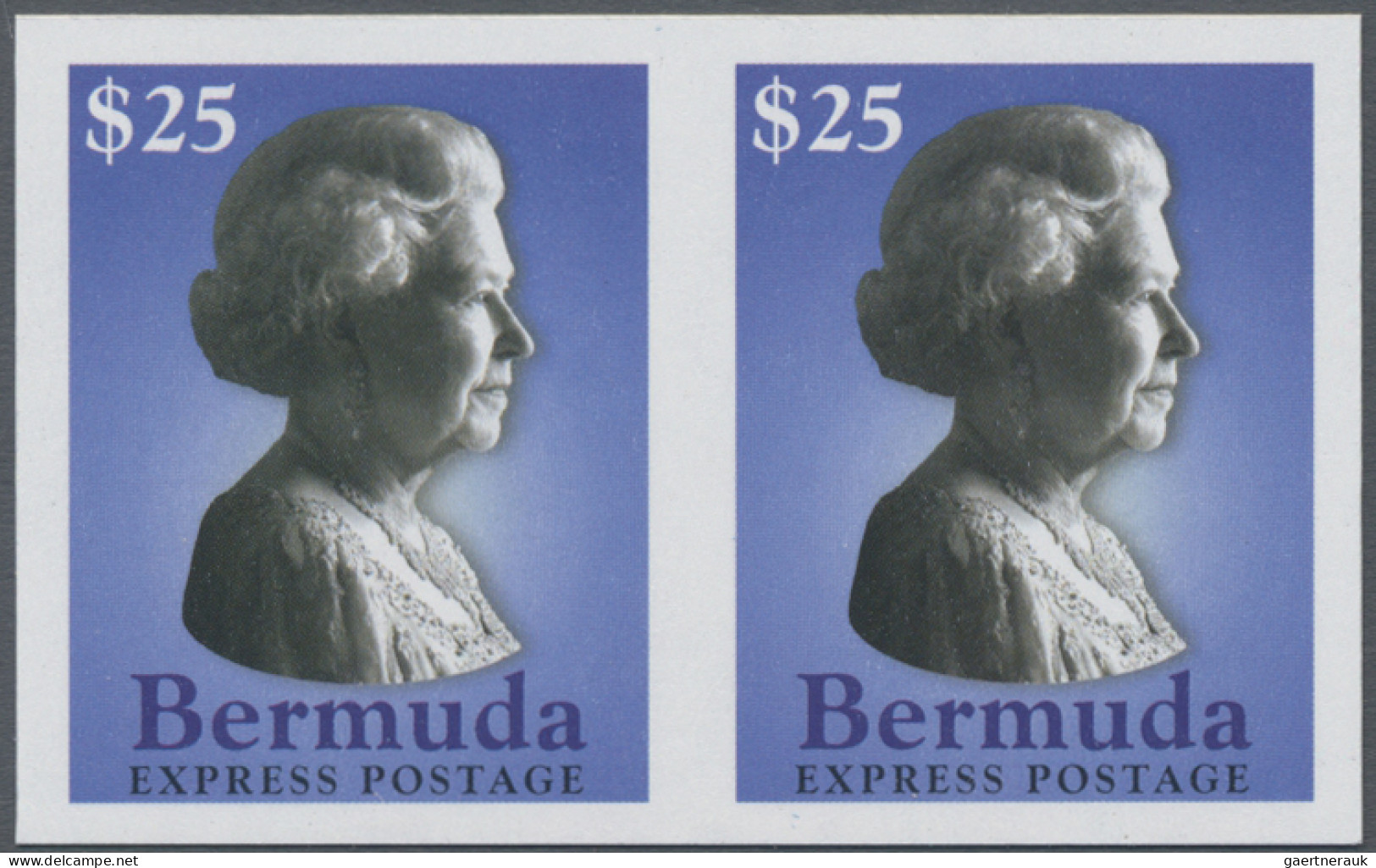 Bermuda: 2000/2016. Collection Containing 2765 IMPERFORATE Stamps And 19 IMPERFO - Bermudes