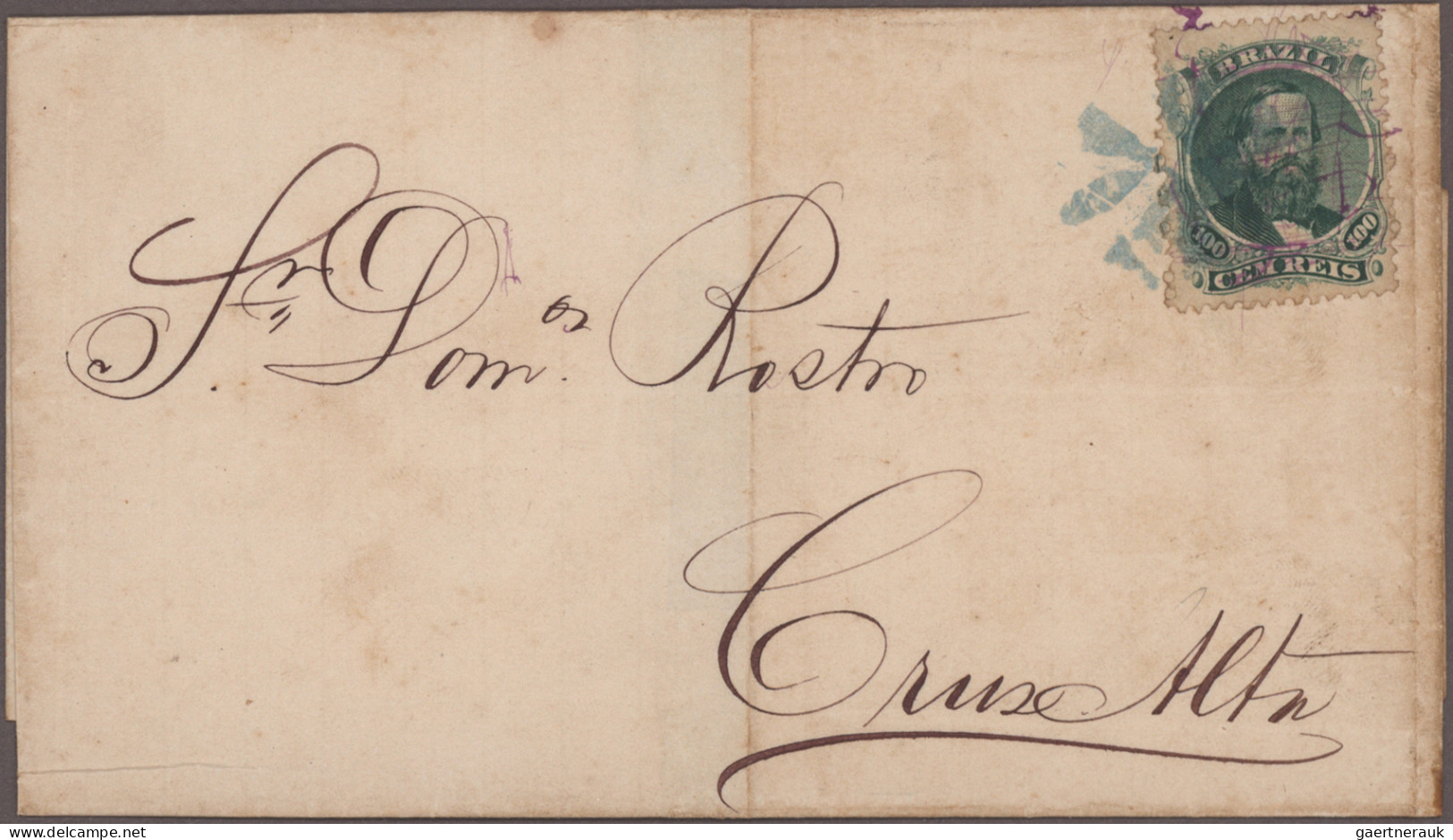 Brazil: 1830/1980 (ca.), Sophisticated Balance Of Mainly Covers/cards (from Some - Briefe U. Dokumente