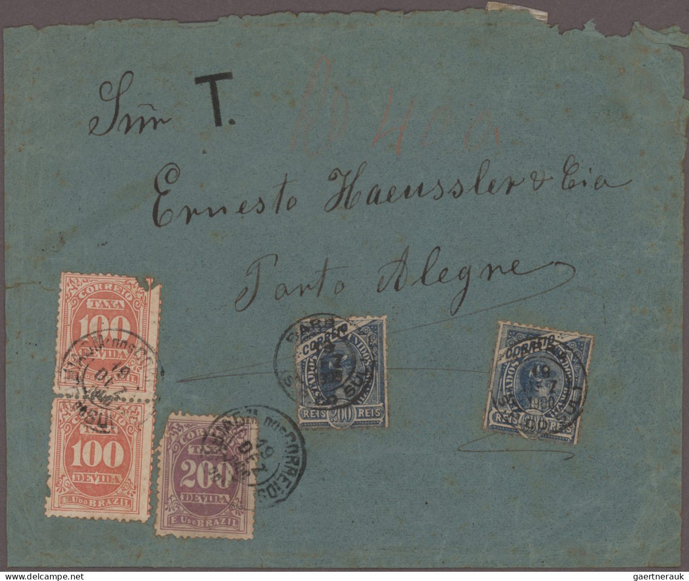 Brazil: 1830/1980 (ca.), sophisticated balance of mainly covers/cards (from some