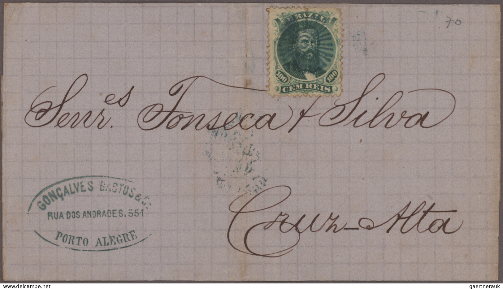 Brazil: 1830/1980 (ca.), sophisticated balance of mainly covers/cards (from some